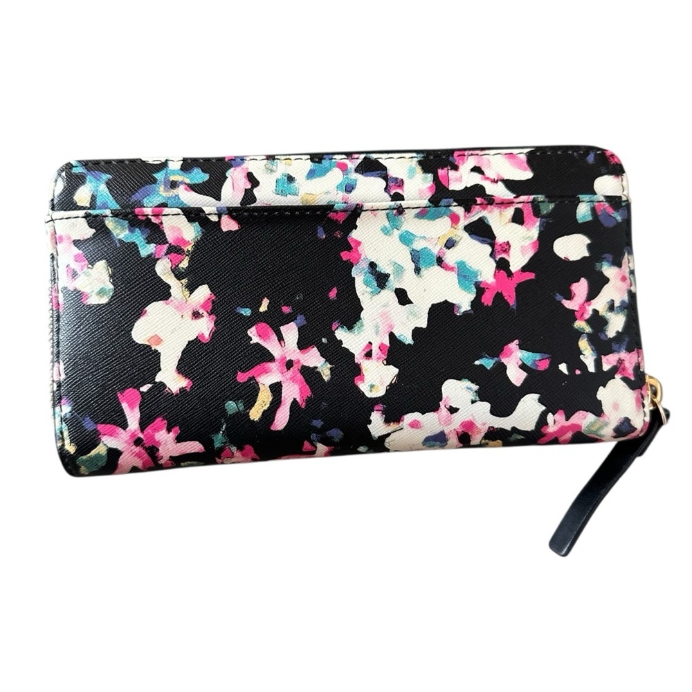 Kate Spade Black Floral Women's Wallet - Picture 4 of 7